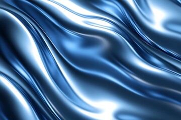 Obraz premium Abstract waves in metallic tones for a professional and futuristic look