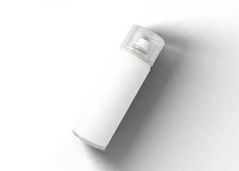 Matte Spray Paint Can Mockup