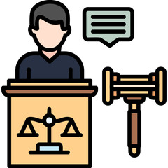 Prosecution icon
