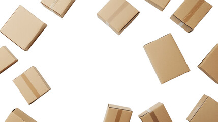 Obraz premium Cardboard boxes 