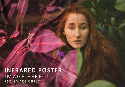 Infrared Poster Image Effect
