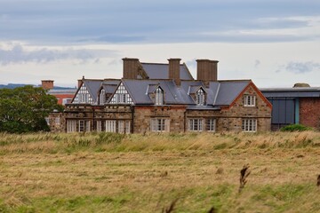 Fototapeta premium old house in Whitby - North Yorkshire - united kingdom