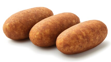 Obraz premium Drink, Salty, Mini Kibbeh, on White Background, Photo Realistic, Wallpaper, Cover and Screen for Smartphone, PC, Laptop, 9:16 and 16:9 Format