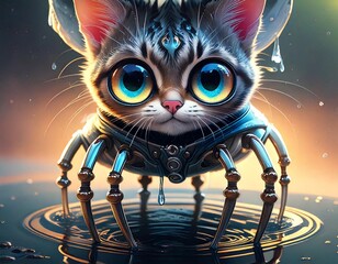 a fantastic cat from a fantastic world