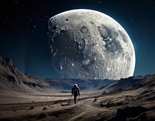 mystical planet, mysterious moon