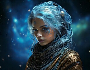 an amazing woman, a portrait