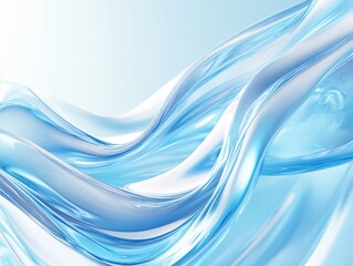 Obraz premium Blue and White Background Close-Up
