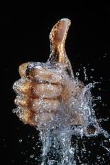 Hand with Water