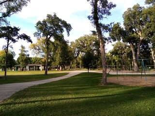 Obraz premium park zone in the Winnipeg