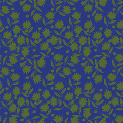 Seamless pattern with flowers. Vector pattern floral. Natural pattern for print and web