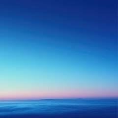 Fototapeta premium Serene Sunset Over Mountains And Cloudscape