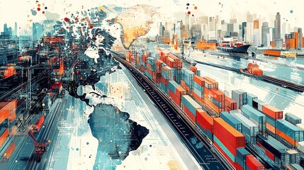 Complex Global Supply Chains Linking Manufacturers, Suppliers, and Distributors: A Conceptual View of International Trade Networks