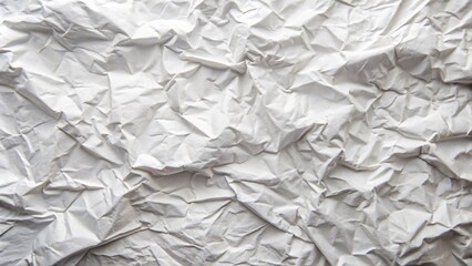 Crumpled Paper Texture Close-Up Wrinkled Background for Vintage and Grunge Designs