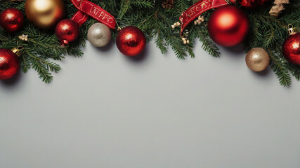 Santa Claus isolated on white background. Christmas ornament wallpaper