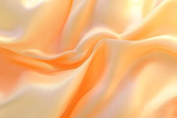 Fototapeta premium Abstract soft yellow and peach gradient background with shine