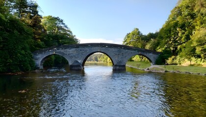 Fototapeta premium bridge over the river