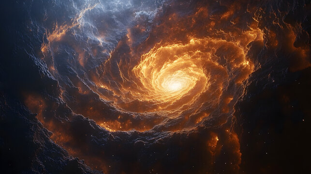 An In-Depth Visualization of a Protostar in the Chaotic Beauty of Stellar Formation Inside a Dense Molecular Cloud