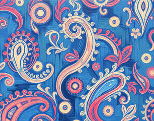 Fototapeta premium Pattern for fabrics, covers, leaflets, business cards, Happy Birthday cards, Wedding Invitations, for use in graphics