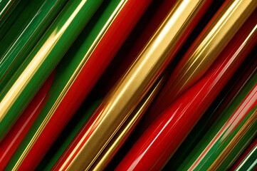 Red and green patterned background
