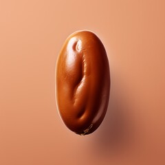 Obraz premium Bean Isolated Against a Plain Background 