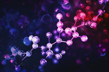 X-ray Diffraction of Pharmaceutical Compound Revealing Molecular Structure in Vibrant Colors