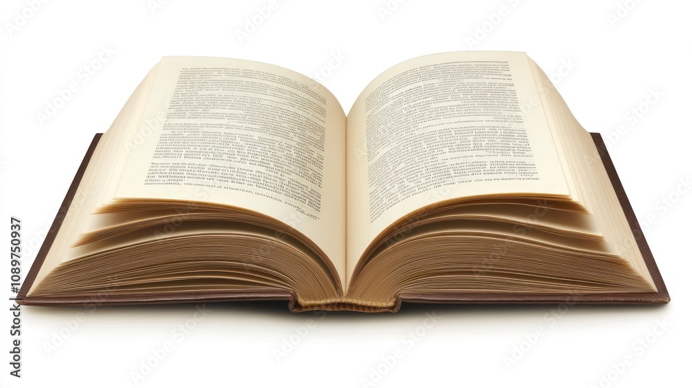 Poster open antique book displaying aged pages and text