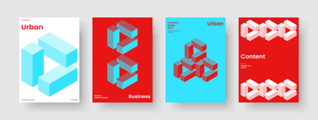 Obraz premium Isolated Flyer Design. Geometric Report Layout. Creative Background Template. Business Presentation. Banner. Poster. Brochure. Book Cover. Journal. Notebook. Portfolio. Leaflet. Magazine. Pamphlet