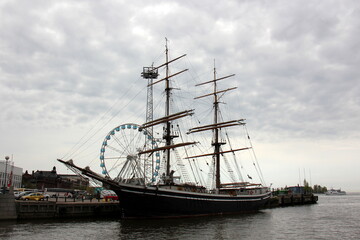 Fototapeta premium Helsinki Finland 2023 . the capital and largest city of Finland .