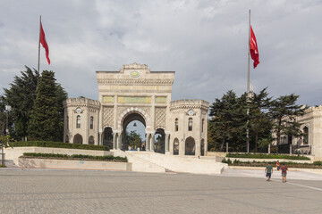 Istanbul historical buildings, many different architectures