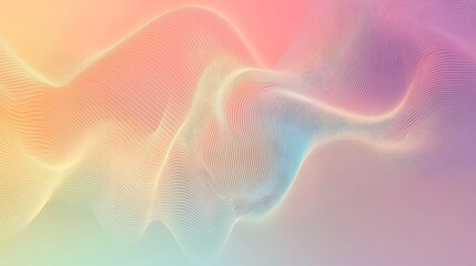 Fototapeta premium Minimalist abstract gradient background with intersecting lines