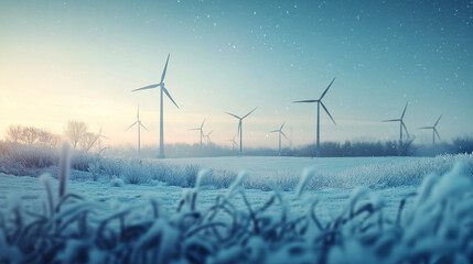Snowy Wind Farm