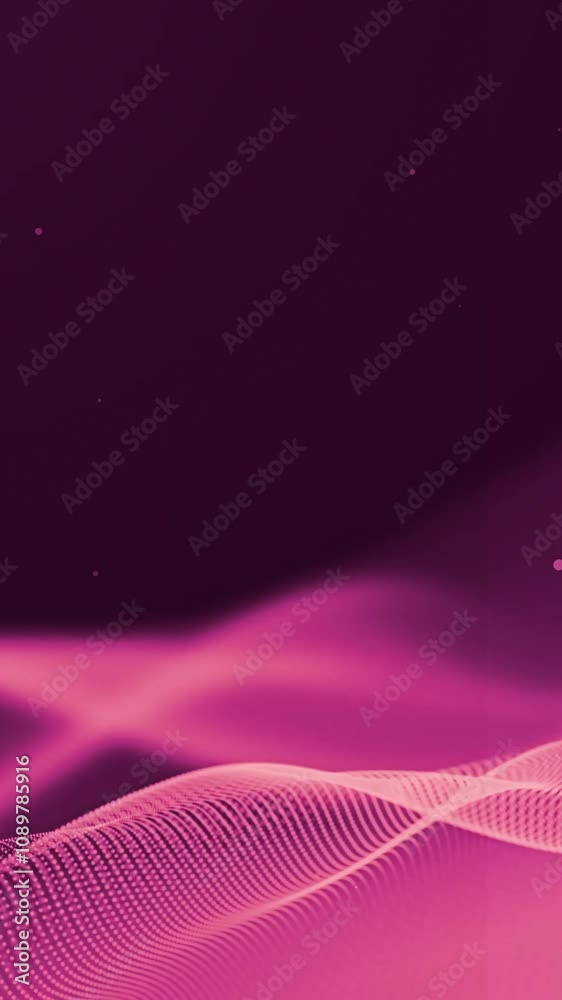Poster abstract - vertical background animation, digitally generated abstract background animation 4k loop.