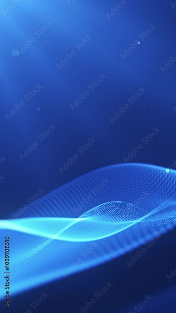 Poster abstract - vertical background animation, digitally generated abstract background animation 4k loop.