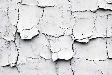 Obraz premium White plaster wall background with natural texture