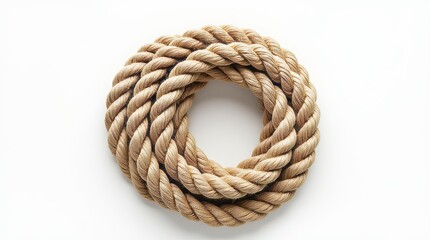 Coiled Hemp Rope