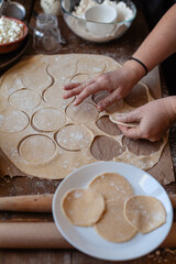 food preparation process of dough