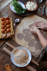 food preparation process of dough