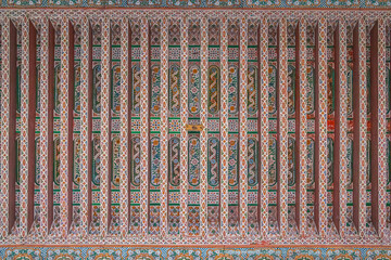 Pieces du Palais de Bahia à Marrakech