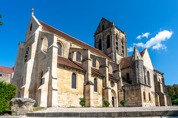 France, the church of Anvers-sur-Oise that was painted by Vincent van Gogh 