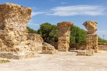 Archaeological site of Carthage, Tunisia