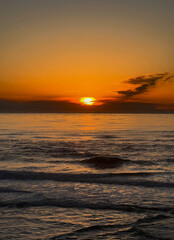 Obraz premium Sunset over the Sea