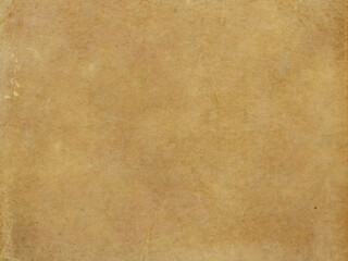 Obraz premium Brown kraft paper or cardboard texture. Sepia tones. Rough surface with irregular stains. Zero waste idea. 