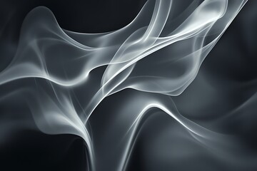 Obraz premium Smoky grey background with light reflective texture