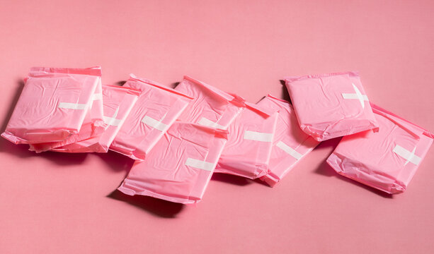 Pad isolated on pink background