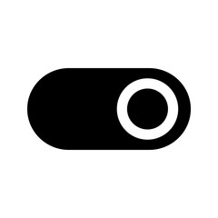 on off togle vector icon