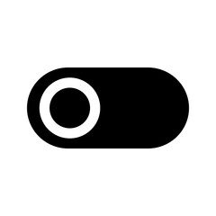 on off togle vector icon