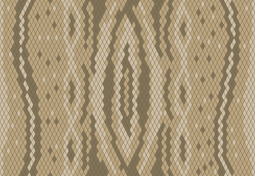 Snake skin abstract vector seamless pattern

