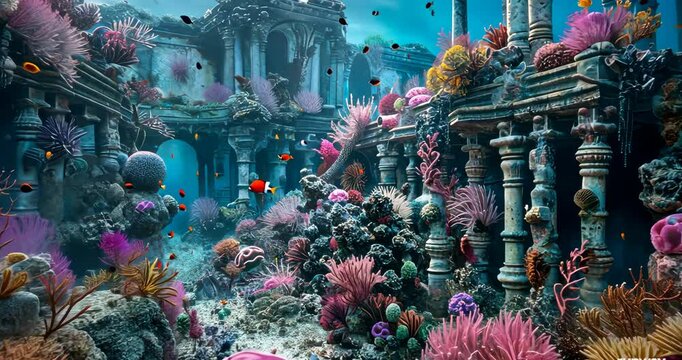 Coral Citadel: Undersea Marvels Revealed, 4K Video