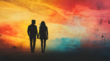 Obraz premium Couple
