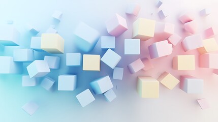 Obraz premium Colorful Flowing Glass and Liquid-like Abstract Shapes in Futuristic Digital Art Renderings